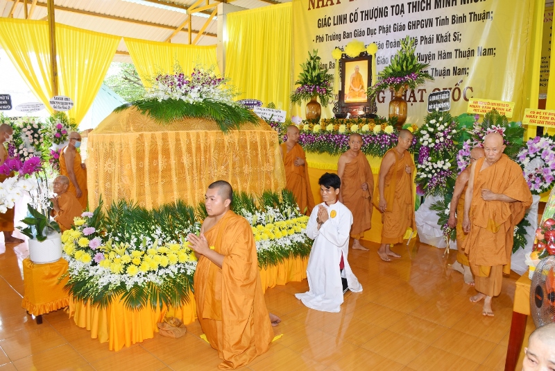 Hàm Thuận Nam: Đêm tưởng niệm cố Hòa thượng Thích Minh Nhơn 